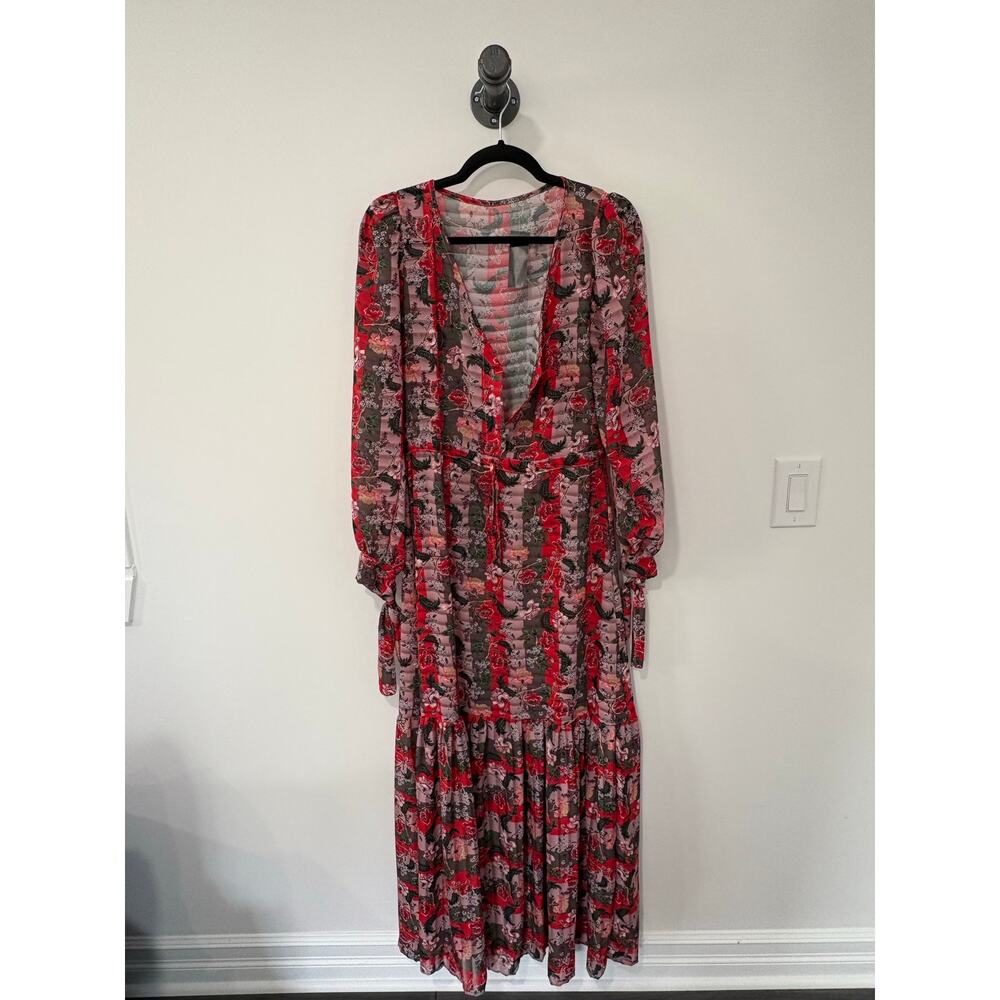 Boamar Floral Kaftan Cover Up Dress Size XS/S
